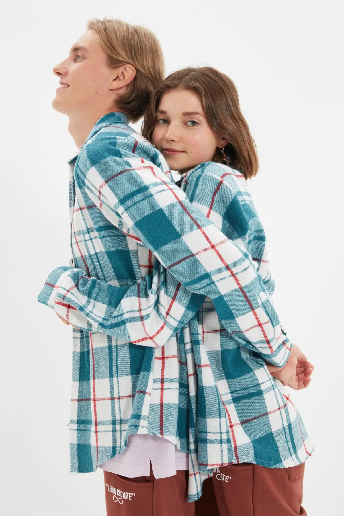 

Trendyol Unisex Regular Fit Plaid Lumberjack Shirt TMNAW22GO0812