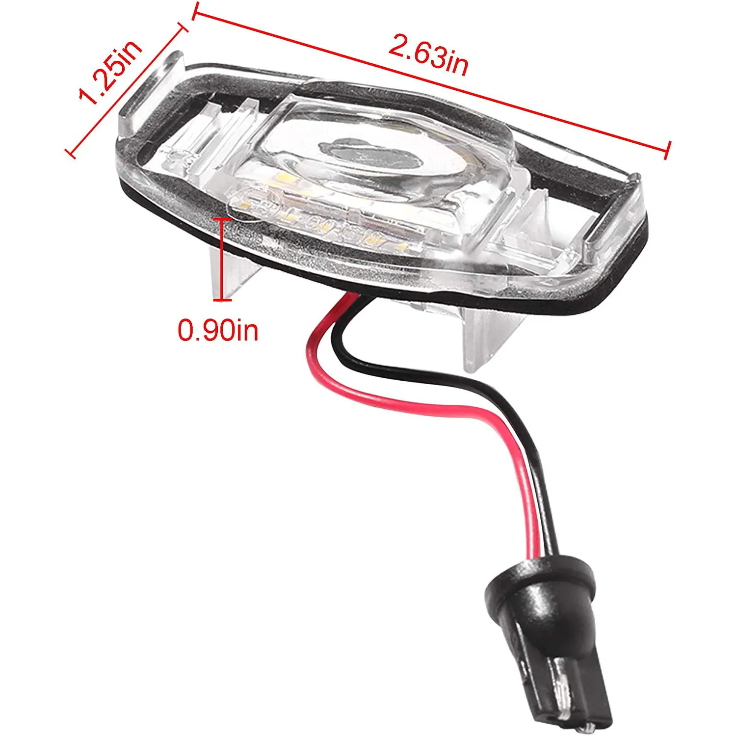 1 пара Ксеноновые белые светодиодные номерные знаки для Acura MDX RDX Honda Accord Civic 34100S84A01