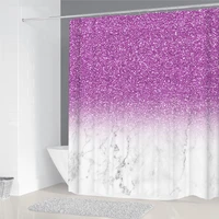 pink glisten dream printed shower curtain with hook waterproof bathroom curtain polyester curtain 3d shower curtains 180x180cm