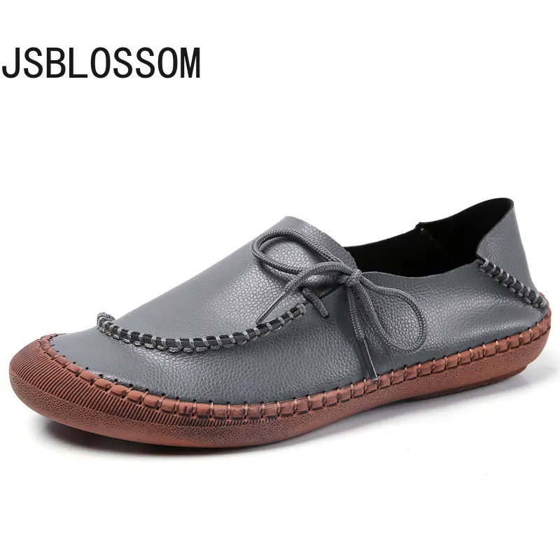 

Женские туфли из натуральной кожи, на плоской подошве