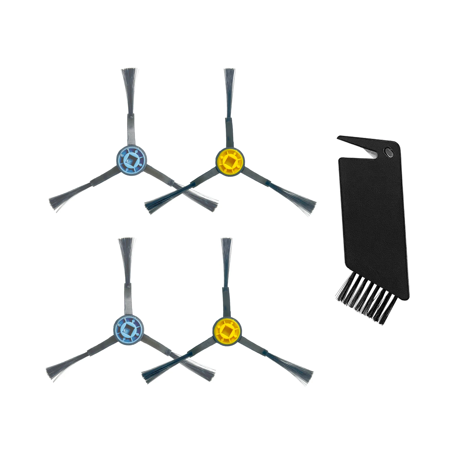 

Side Brush and Cleaning Brush Suit for Midea M3L / I5C / M7 / M7 Pro / S8+ Robot Vacuum Cleaner