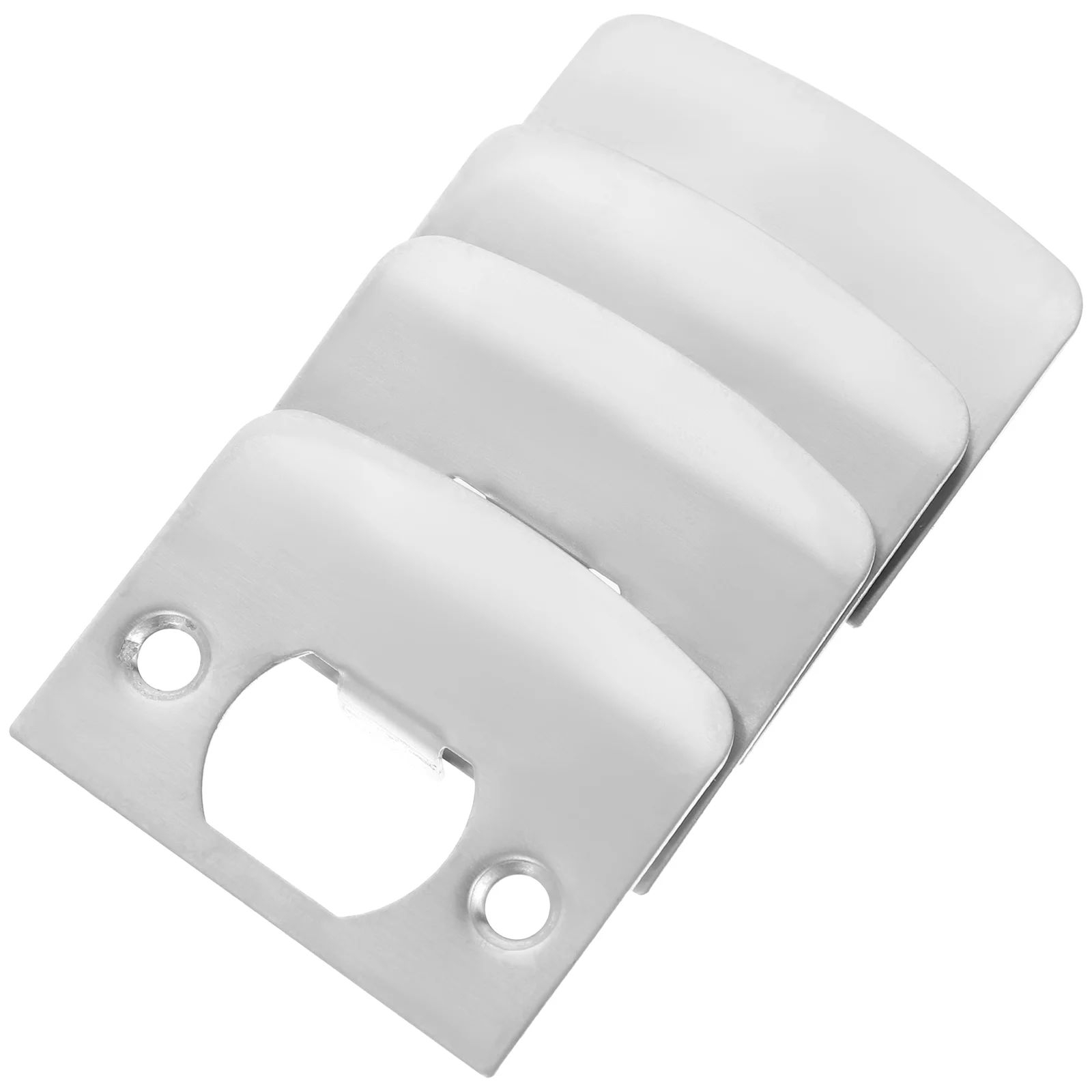 

4 Pcs Cam Block Door Reinforcement Kit Deadbolt Cover Plate Covers Stainless Steel Baffle