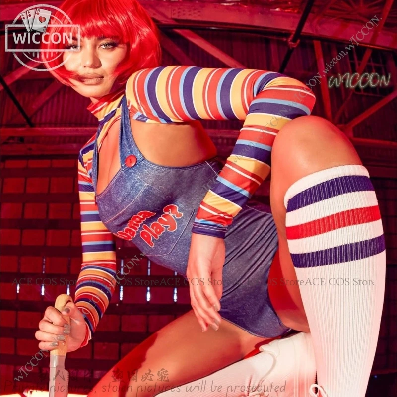 Страшный кошмар костюмы на Хэллоуин для женщин убийца хочет играющий в фильм