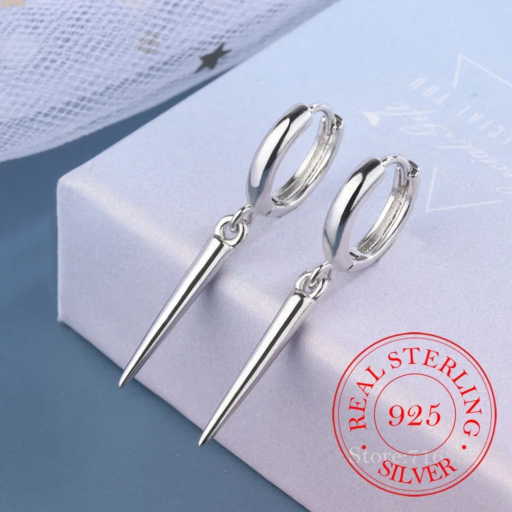 Корейские серьги из стерлингового серебра 925 пробы для женщин oorbellen pendientes 2024 игла