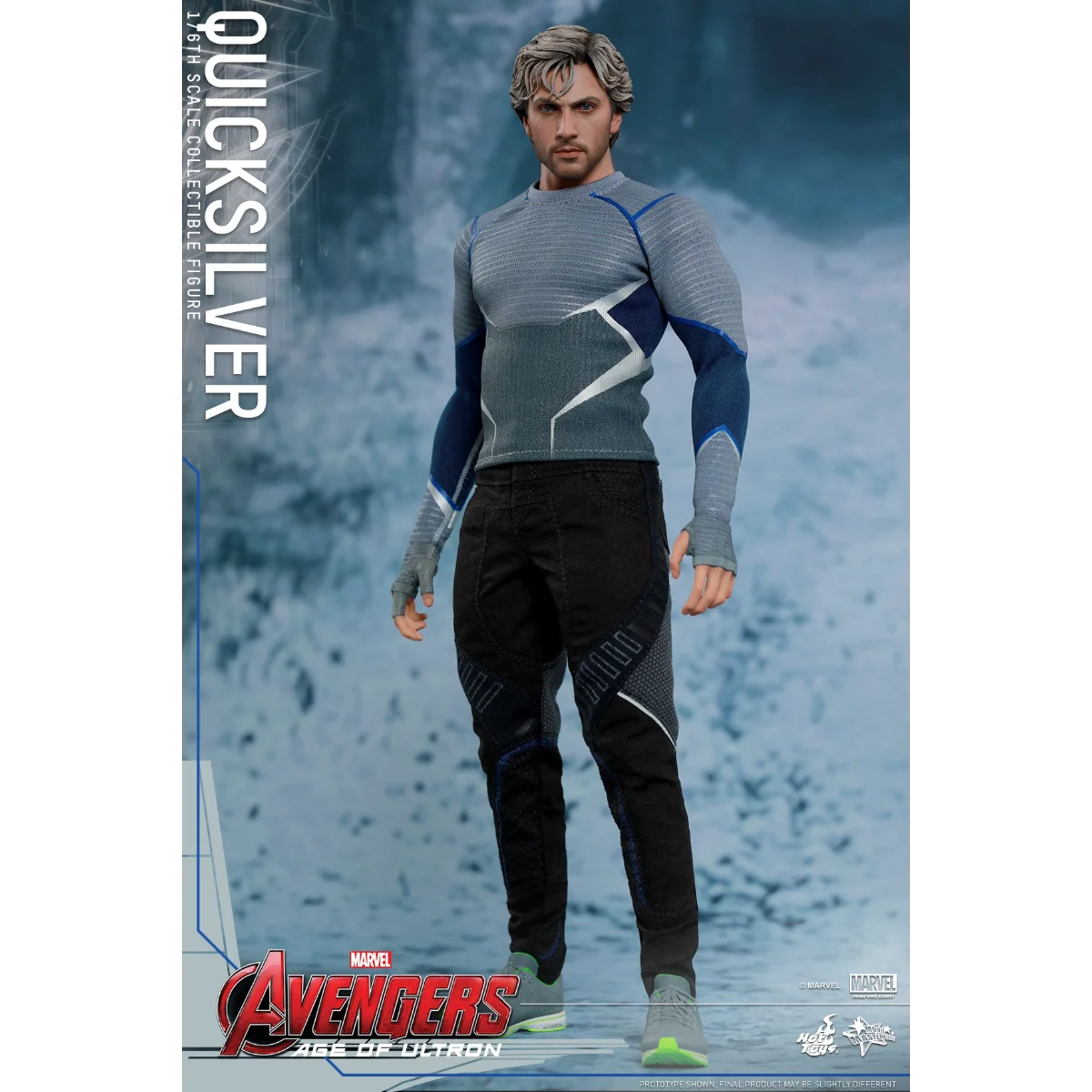 Ht 1/6 Quick Silver Mms302 Gavengers Age Of Ultron Marvel Movable Sculpture Collectible Figure Model Toy