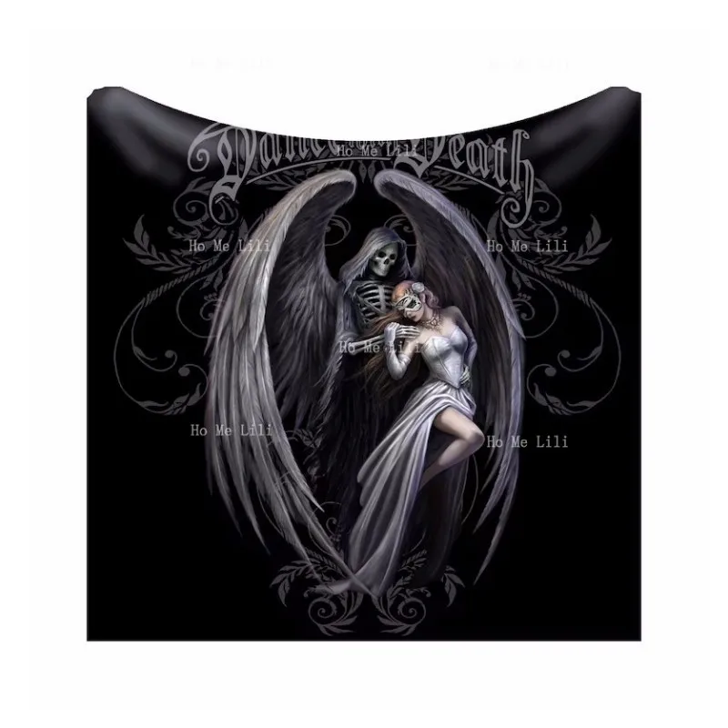 

Dance With Gothic Fleece Blanket Tapestry
