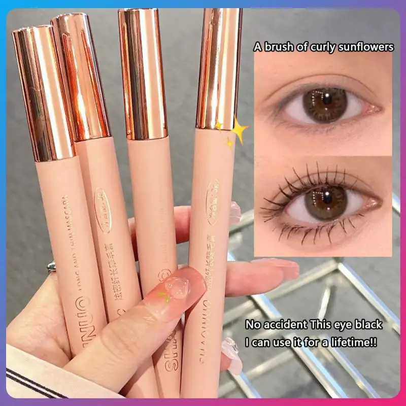 

3g Black Mascara Not Easy To Smudge Mascara Makeup Eyelash Primer Nature Brush Head Health & Beauty Black Long Eyelashes