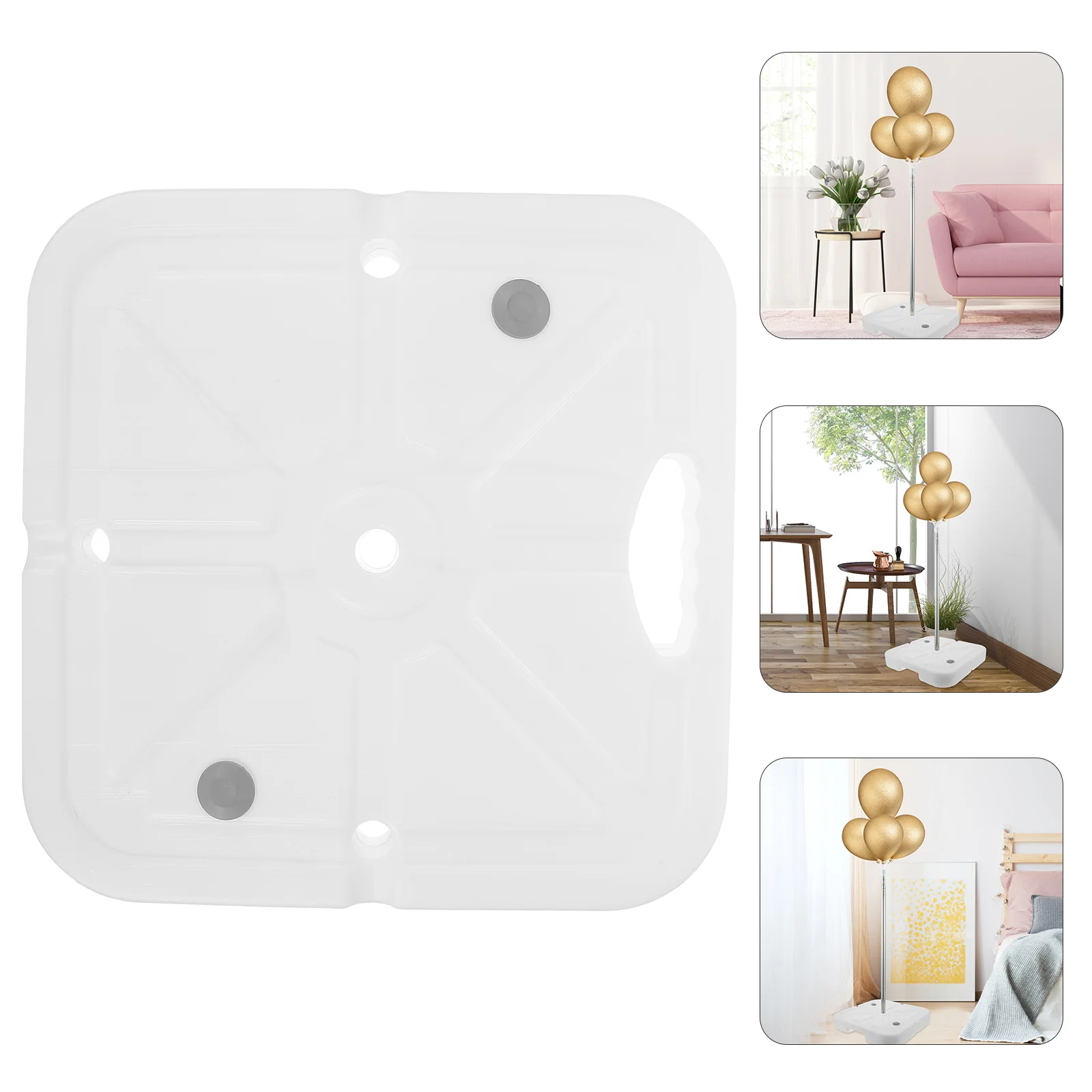 

Home Safety Beach Balloon Arch Holder Column Foldable Water Injection Base Plastic Party Accessory