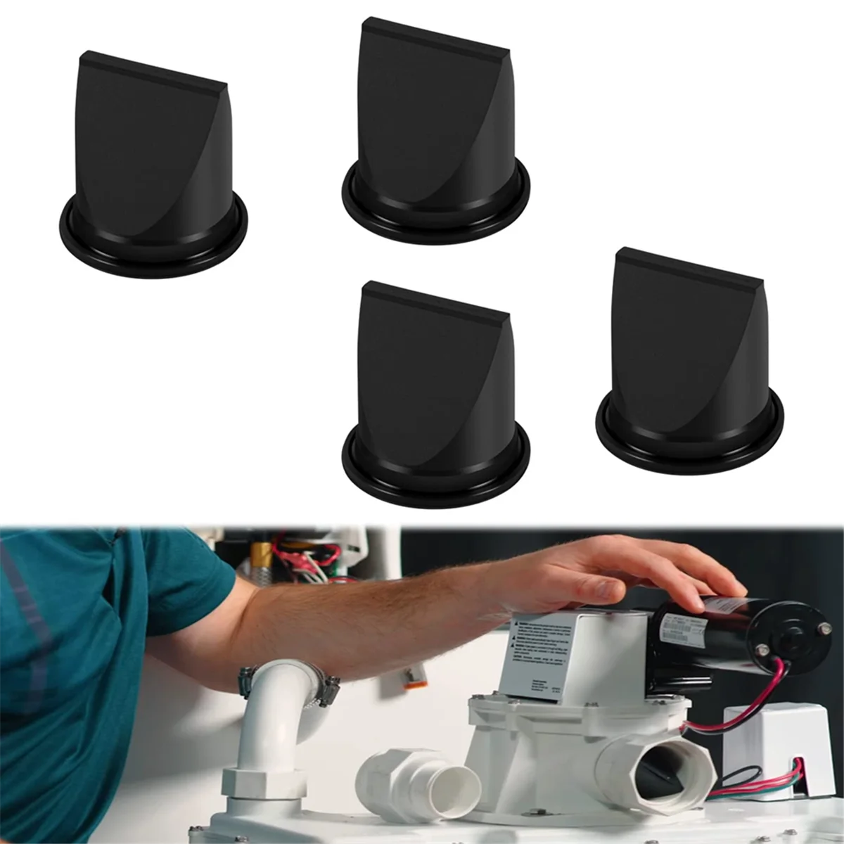 4 шт. сменные клапаны для вакуумных генераторов Dometic 385310076