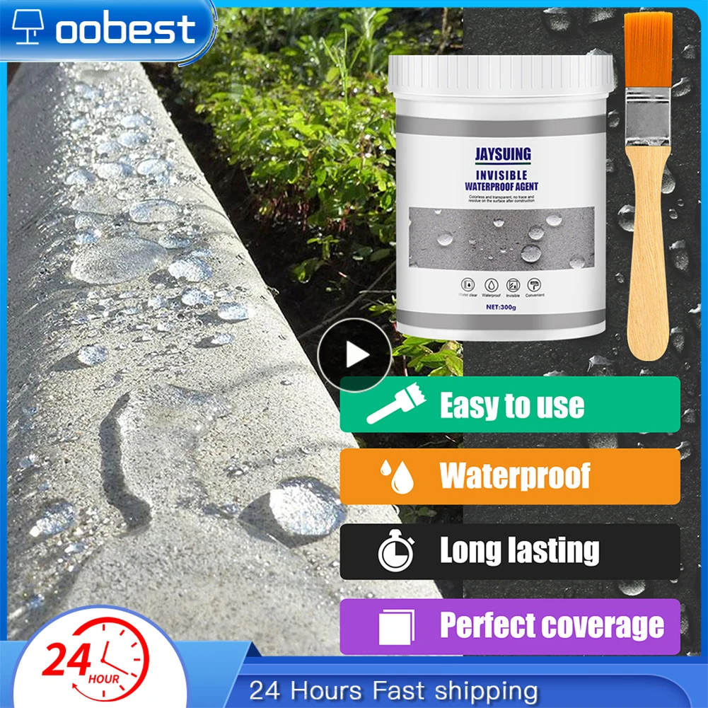 

100ml Jaysuing Waterproof Sealant Roof Roof Leaking Agent Sealing Waterproof Agent Paint Repair Walls Roofs Surfaces Accessories