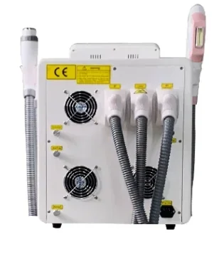 Интенсивный импульсный лазер три в одном для удаления волос и радиочастотный