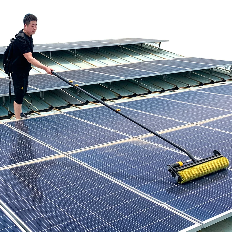 

Best Solar Panel Cleaning photovoltaic panel cleaning brush Sunnysmiler solar cleaner supplier robot