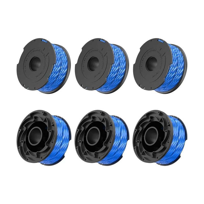 

6Pcs 40FT Spool Line For A6441 String Trimmer Replacement Spool Line GL315 GL337 GL337SB GL650 GL660 GL680 GL685