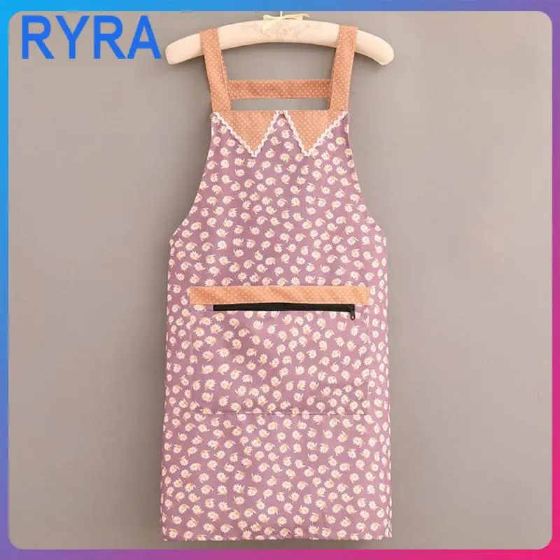 

Large-capacity Pocket Household Work Clothes Fashion 75×65cm Apron Multi-color Dining Waist High Quality Adults Waist Fabric
