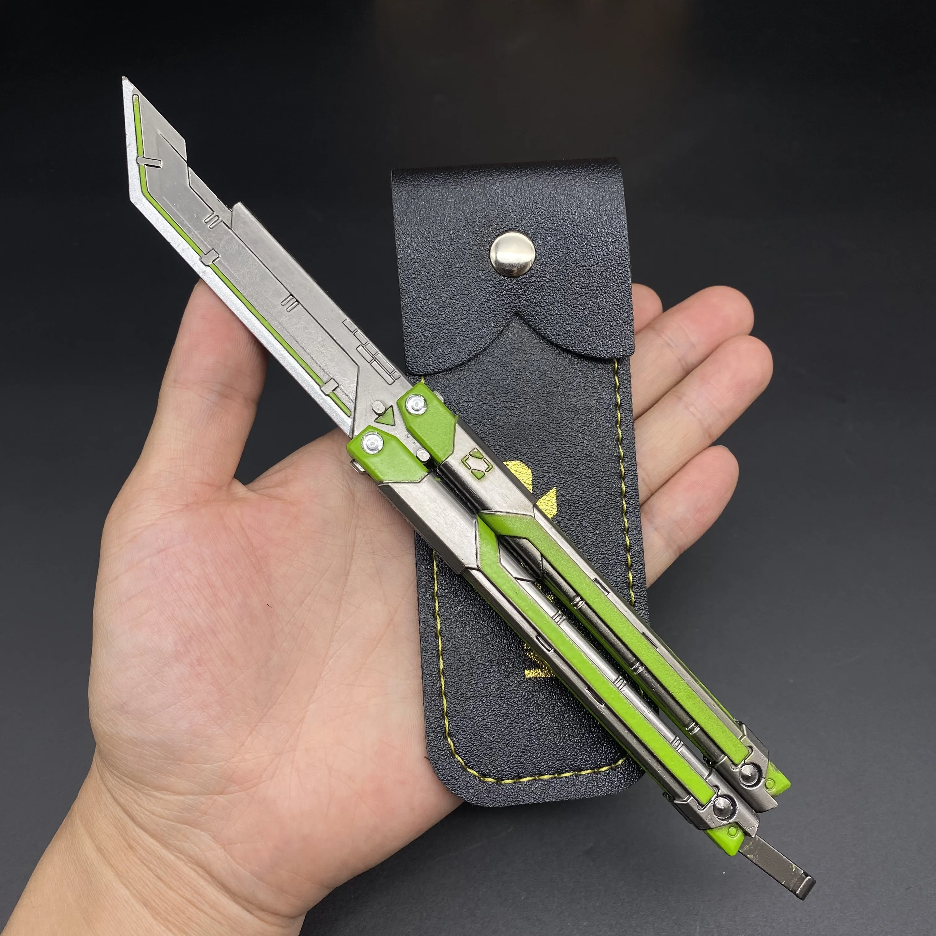 

Valorant RGX Toy Luminous Firefly Knife Replica For Display RGX Trainer Game Blunt Blade Christmas Gift