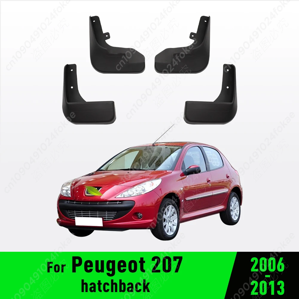 

Для Peugeot 207 хэтчбек 2006, 2007, 2008, 2009, 2010, 2011, 2012 2013, крыло, брызговики, брызговики, брызговики, автомобиль