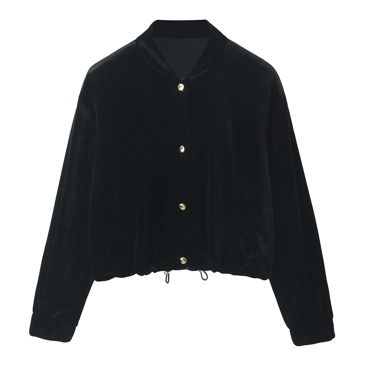 Taop &amp ЗА женская новая куртка на осень/зиму 2024 бархатная повседневная эластичная