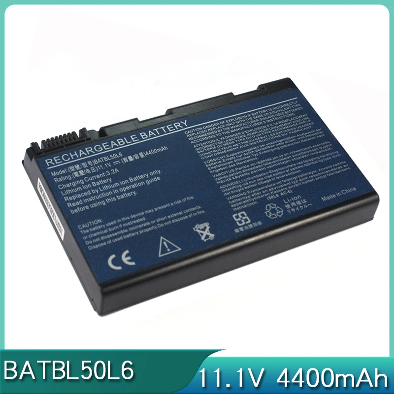 Новый аккумулятор для ноутбука BATBL50L6 Acer Travelmate 2450 2490 2492 2493 2494 3900 4200 4202LMi 4230 4233WLMi 4260