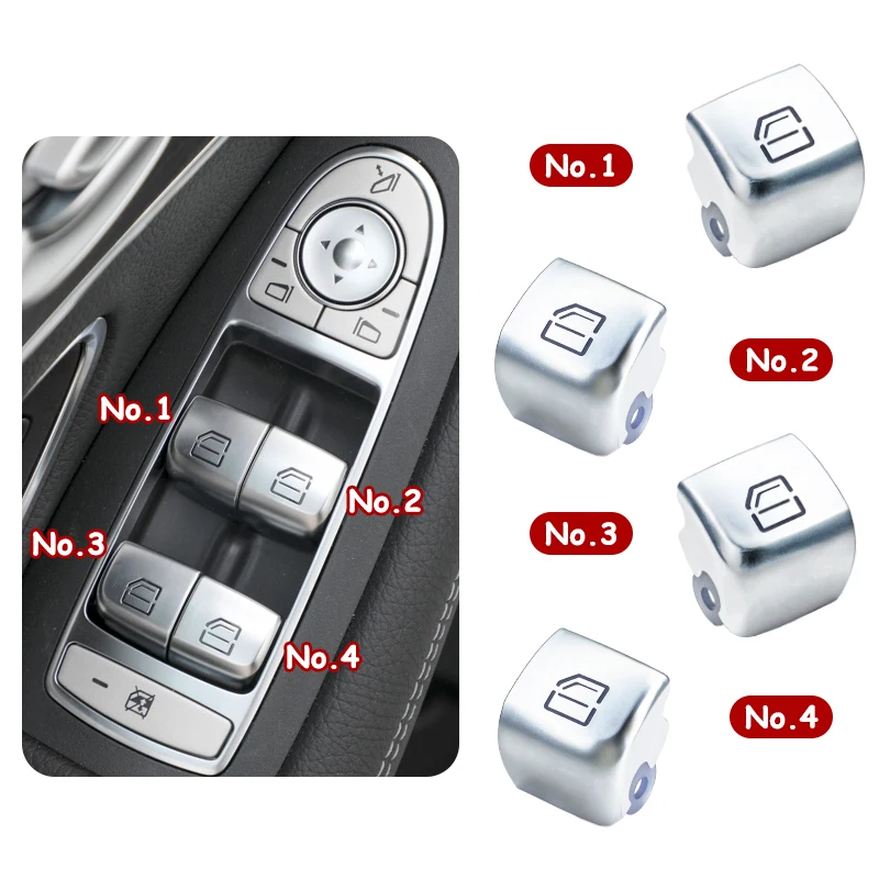 Для Mercedes Benz W222 S Class 2014-2020 переключатель окна автомобиля кнопка управления