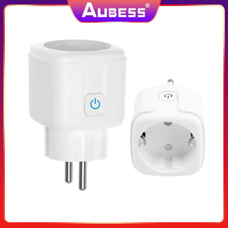 

20a Eu Tuya Smart Zigbee Smart Plug Timing Function Plug Timer Adapter Socket Smart Home Fire Retardant 20a Smart Socket Tuya
