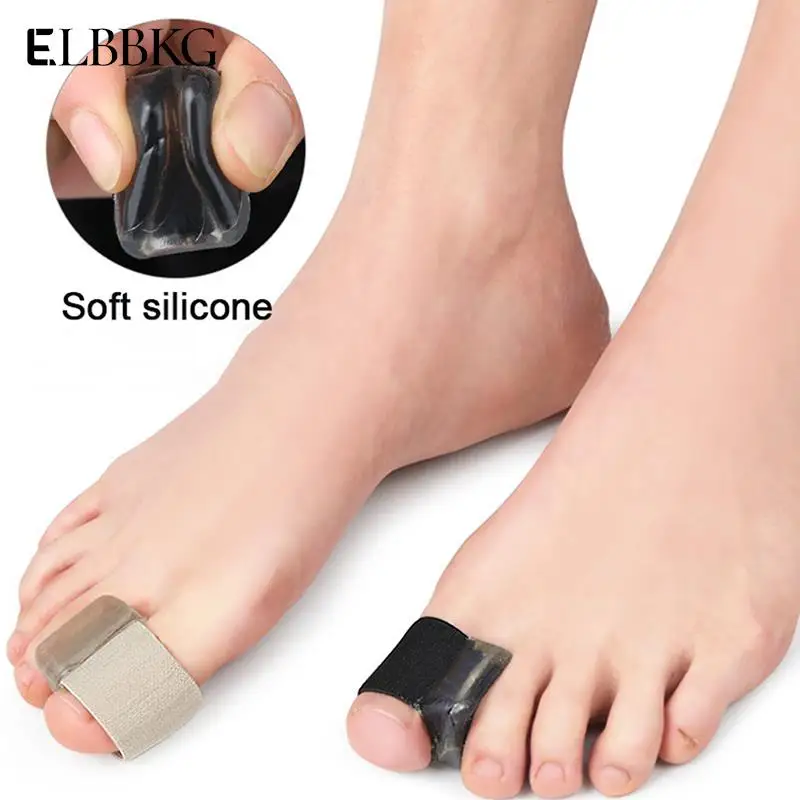 

Toe Hallux Valgus Correct Gel Heel Pad Toe Separator Insoles Ring Separation Hallux Valgus Correction Pad Foot Care Pain Relief