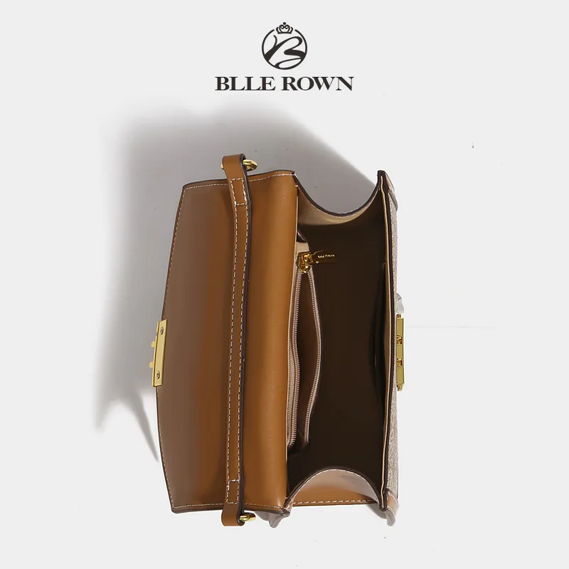 BLLE ROWN Женская Седельная Сумка Дизайнерская Роскошная На Плечо