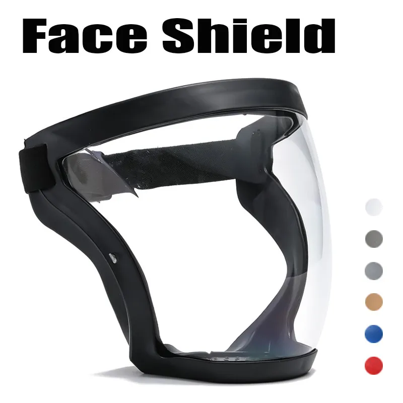 Прозрачные защитные очки на все лицо защитная маска для экрана глаз