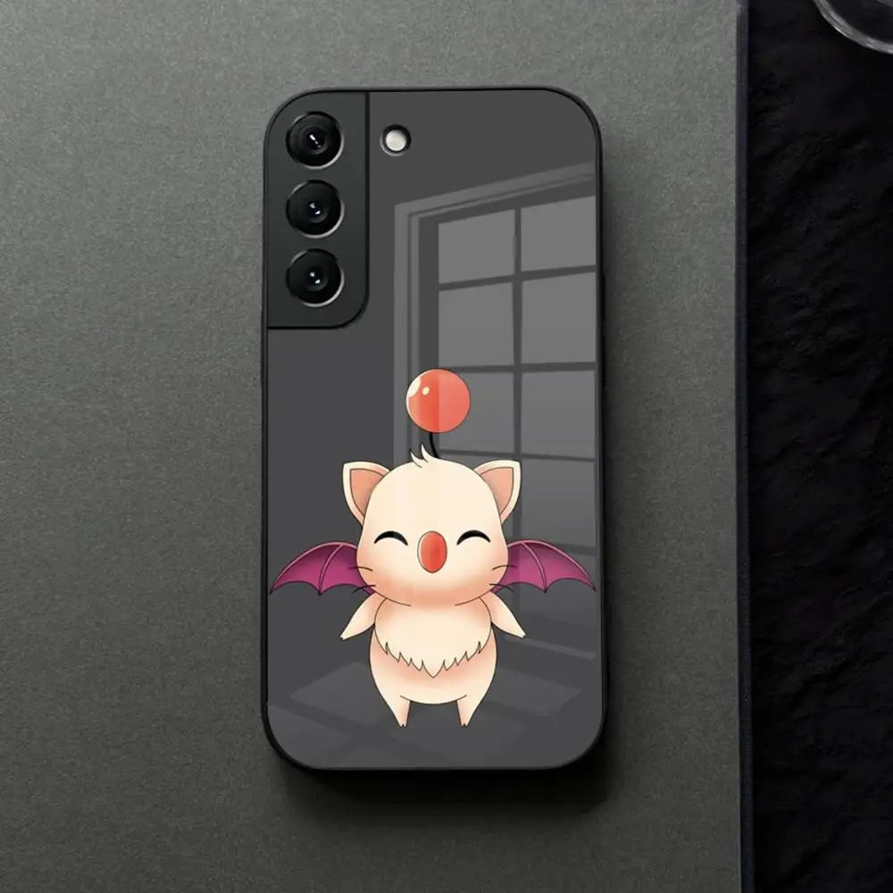 Фото Чехол для телефона M-Moogle Final Fantasy, стекло для Samsung Galaxy S21 S25 S22 S20 S24 S23 Ultra Fe Plus A16 A34 A54 A24 Coque №5