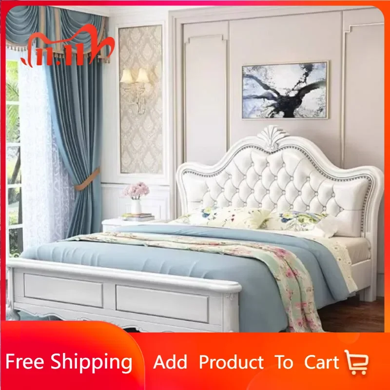 Изголовье кровати для взрослых современный каркас место хранения платформа