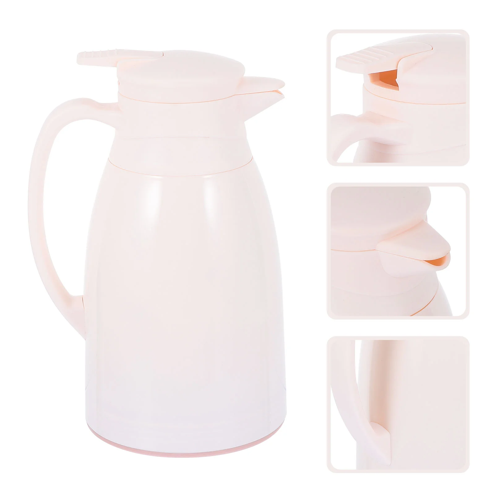

Water Cold Beverage Kettle Jug Pitcherscoffee Insulated Tea Lemonade Vacuum Glass Hot Serveware Pitcher Drinking Acrylic Jar