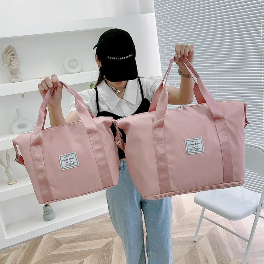 

Складные сумки для путешествий, водонепроницаемые сумки-тоуты для путешествий, сумки для багажа для женщин, 2023, вместительные многофункциональные дорожные спортивные сумки, сумка