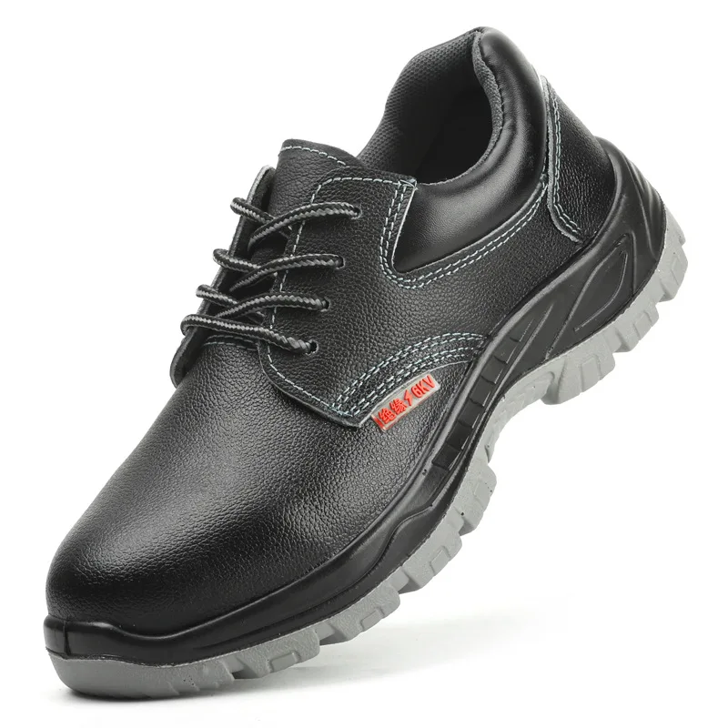 Купить Ботинки мужские из воловьей кожи, противоударные, с проколовым стальным носком, теплые, хлопковые, с защитой от трудозатрат, для электросвар...