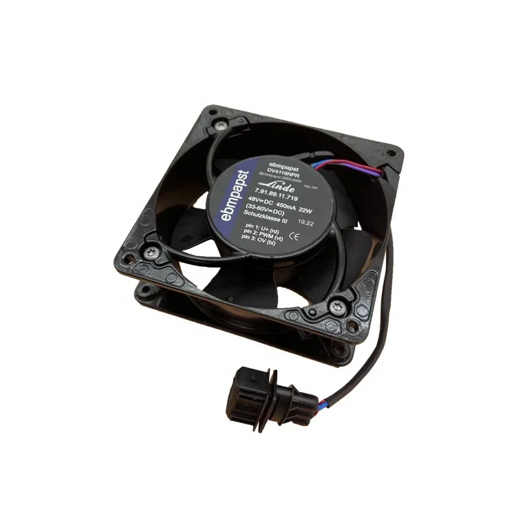 7918911733 вилочный погрузчик Linde серии 1276 охлаждающий вентилятор DV4180NPU 80 в 7918911719