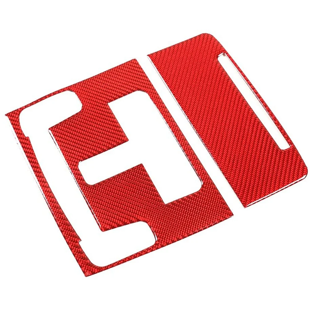 

For 11Th Honda Civic 2022 Carbon Fiber Car Front Reading Light Panel Stickers Cover Trim Frame Decals Accessories,Red