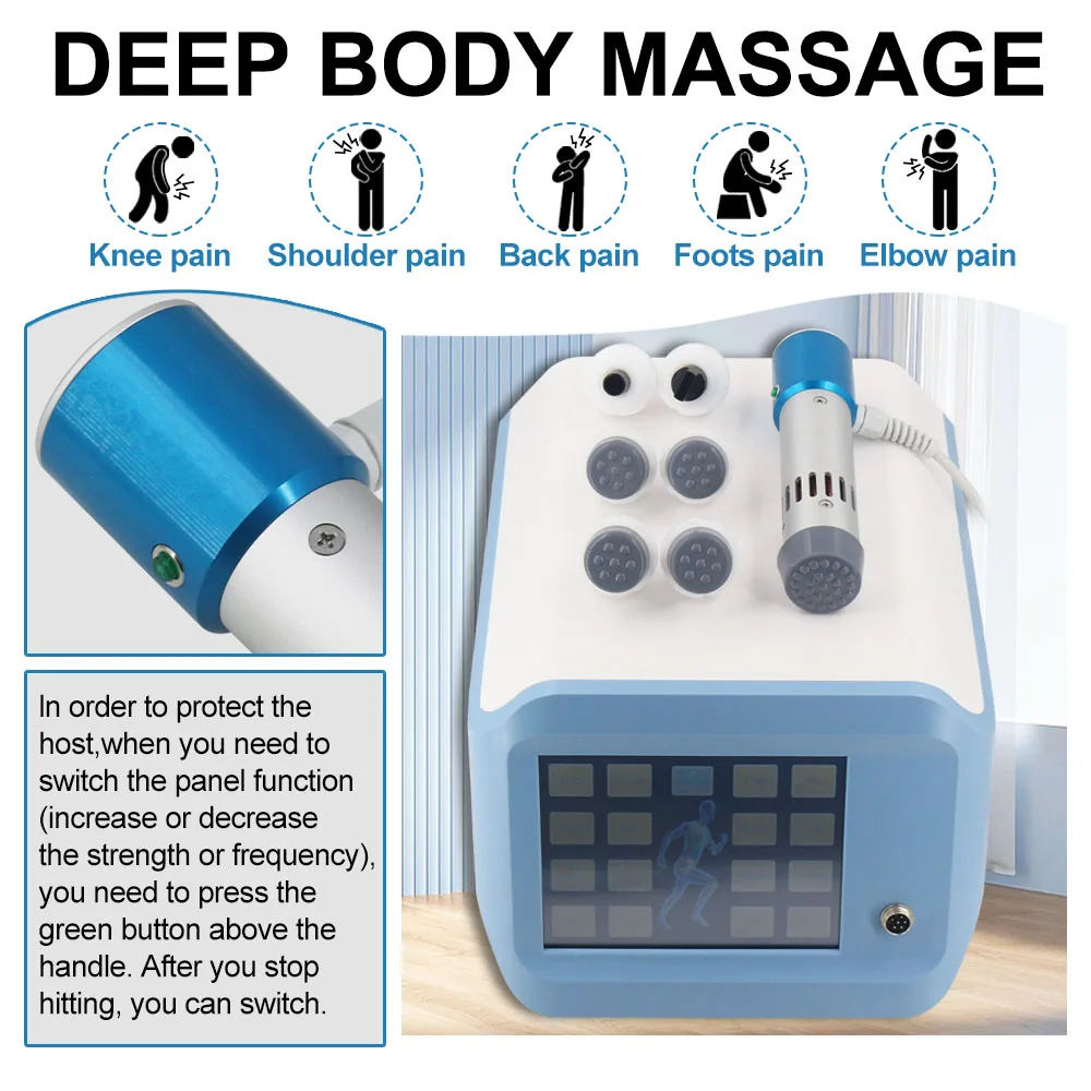 300mj Аппарат для ударно-волновой терапии лечения ЭД облегчение боли в лодыжке