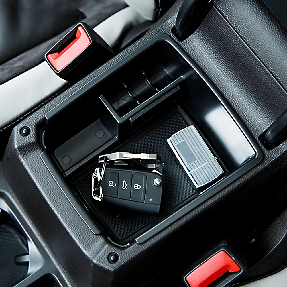 

Центральный подлокотник для VW Volkswagen Tiguan Mk2, контейнер для хранения, лоток для перчаток, автомобильные аксессуары, детали 2017 2018 2019 2020