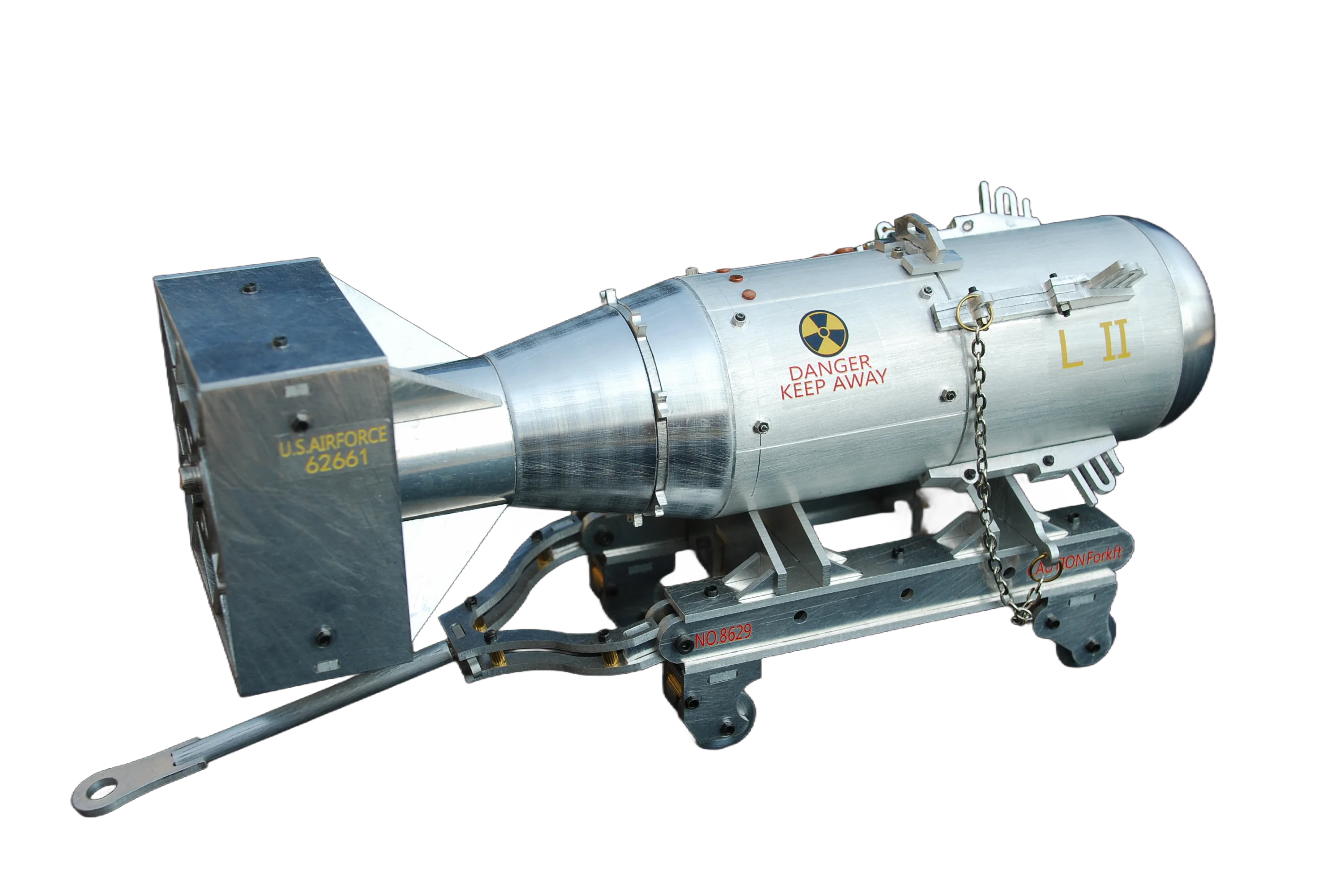 Масштаб 1/12 полностью металлический маленький мальчик Второй мировой войны