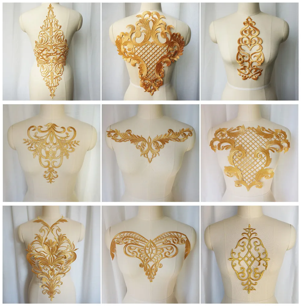 Patch Wedding Gown Bridal Dress Clothes Diy Handwork Patches Crafts