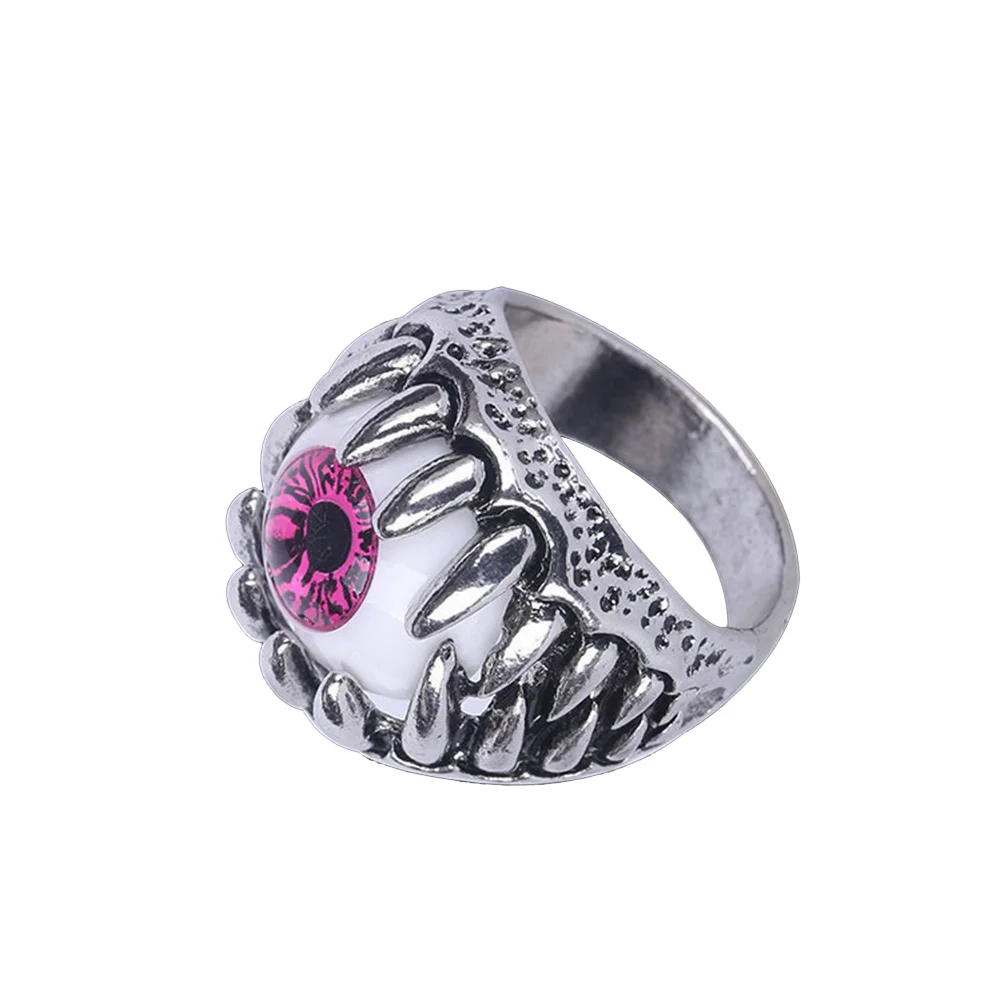 2 шт. мужское кольцо с когтем дракона злой череп глазное готическое байкерское