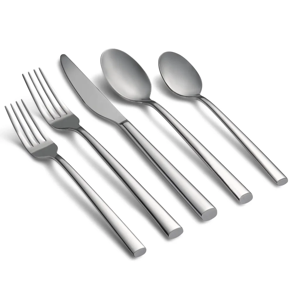 Toya Mirror Forged 18/0 Stainless Steel 20-Piece Flatware Set, Service For 4 Free Shipping