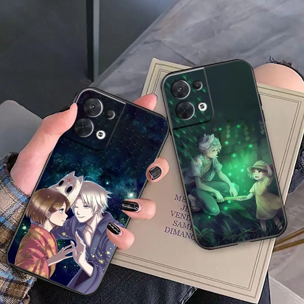 

Case For OPPO RENO 10 8 8T 7 7Z 6 6Z 5 4 3 2 2F PRO PLUS 4G FIND X2 X3 X5 5G Case Capa Funda Japanese Anime Hotarubi No Mori E