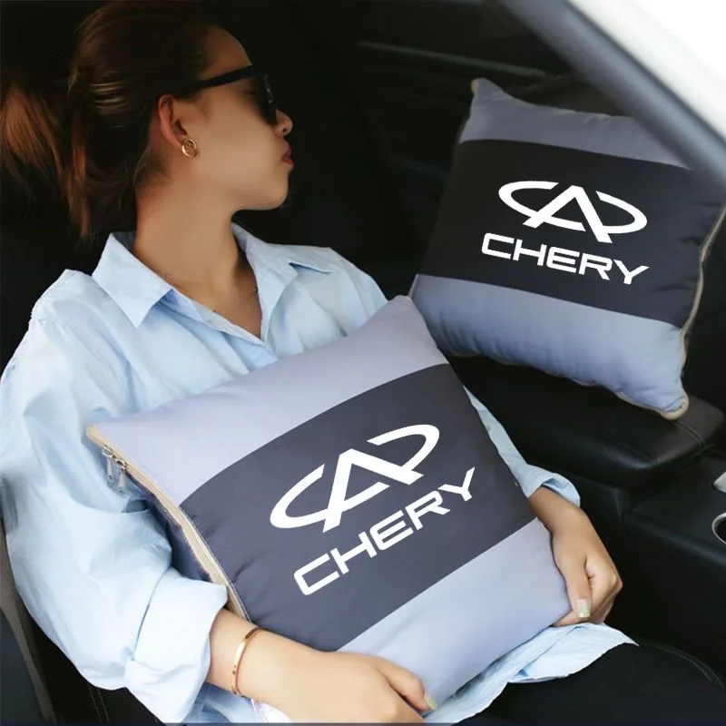 

Portable Foldable Throw Pillows For Chery TIGGO 3 4 5 7 Pro 8Pro Max MVM X22 DR3 Amulet Fora Fulwin T11 A1 A3 A5 car Accessories