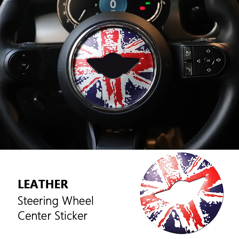 

Наклейки на руль для Mini Cooper, аксессуары для F54 F55 F56 F60, новый логотип Clubman 3D, специальная автомобильная наклейка