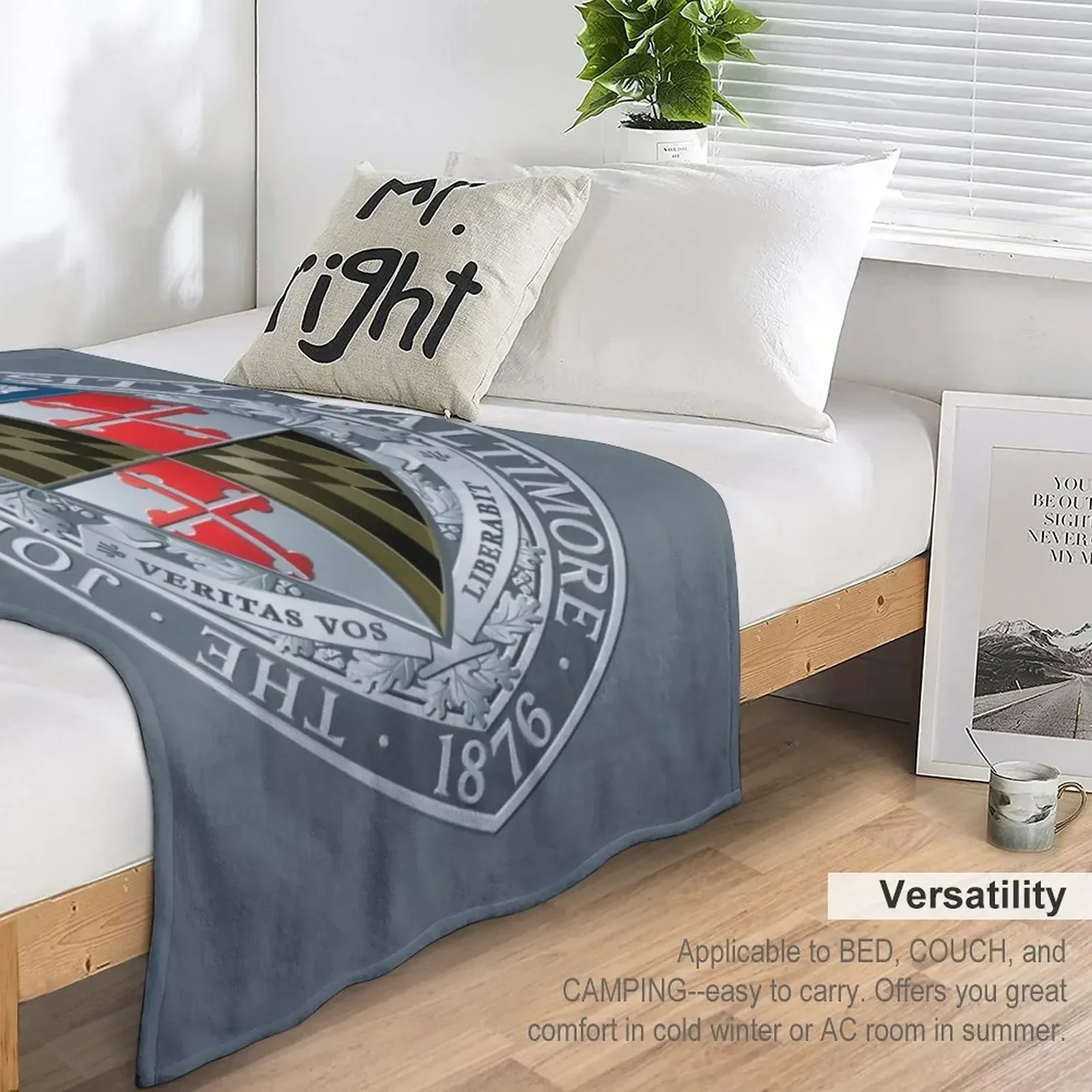 Икона Университета Джонса Хопкинса пледы украшения для волос одеяла