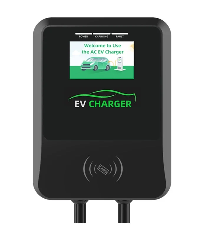 EV Charger Factory Ocpp Тип 2 32a 3 фазы 7 кВт 22 Wallbox быстрая электрическая зарядная станция