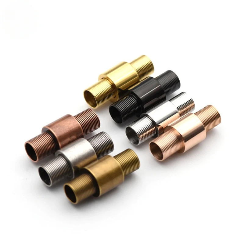 

5pcs Stainless Steel Magnetic Buckle with Teeth Screw Vintage Leather Rope Bracelet Connect Clasps DIY Jewelry Accessories