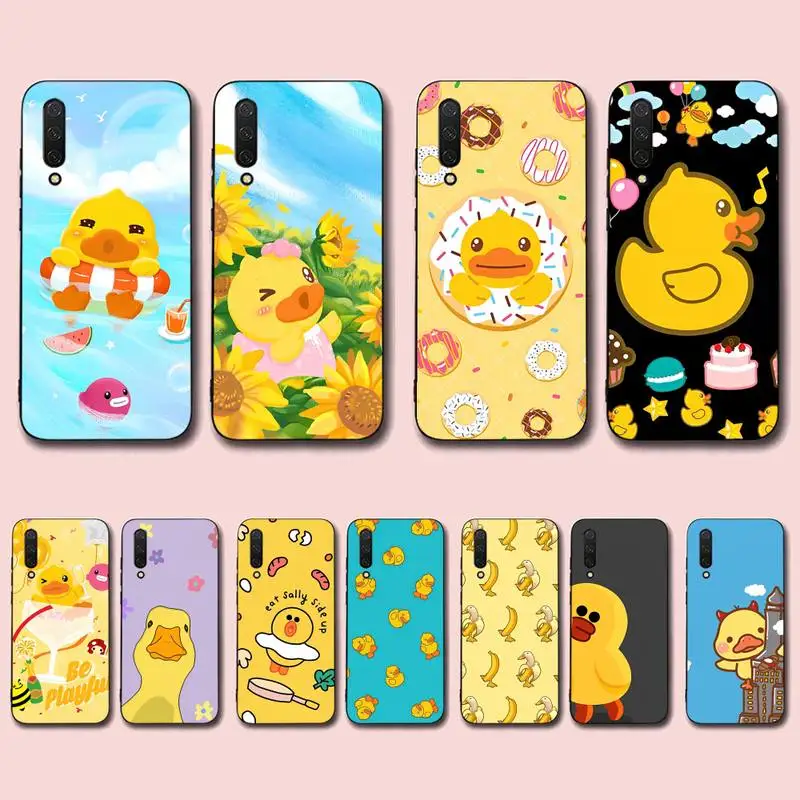 

Yellow Duck Phone Case For Xiaomi Mi 5X 8 9 10 11 12 lite pro 10T PocoX3pro PocoM3 Note 10 pro lite