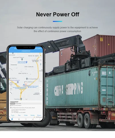 Заводское дистанционное отслеживающее устройство для грузовика, прицепа, управления флотом, Gps-трекер с питанием от солнечной батареи