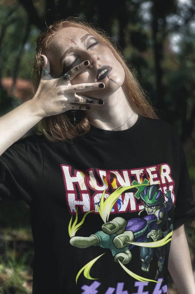 Рубашка Meruem Hunter X футболка HXH аниме Gon Killua Hisoka Illumi