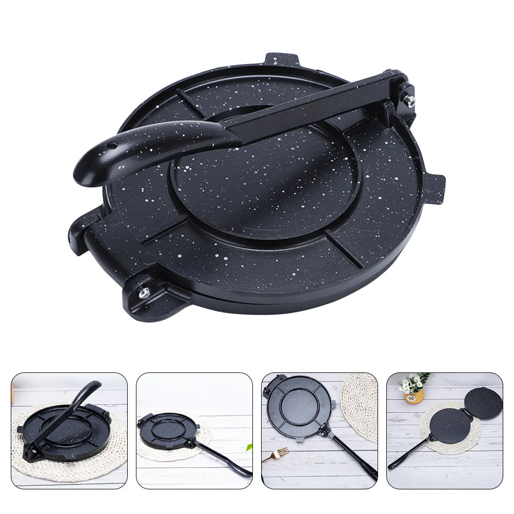 

Cake Press Dough Round Flour Tortilla Electric Tool Pressing Power Rotary Tools Large Kitchenware Utensils Aluminum Alloy